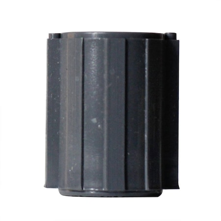 Thrifco Plumbing 1/2 Inch Threaded x Threaded Gray PVC Coupling SCH 40 8113794